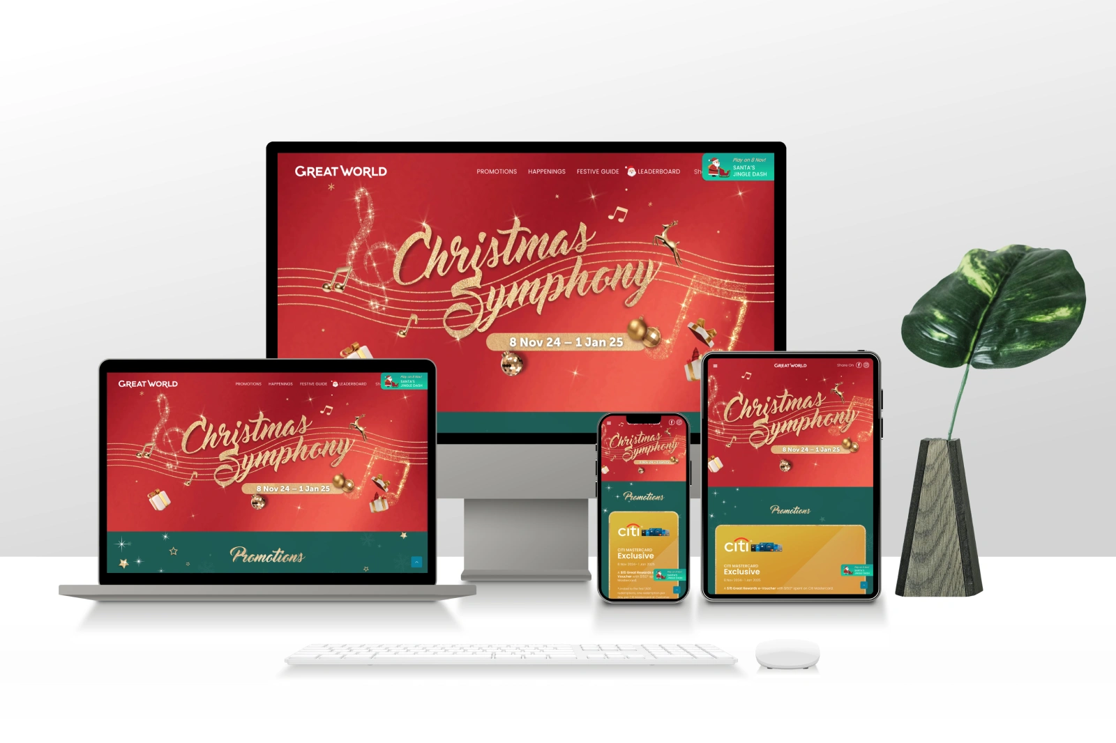Great World Christmas Microsite 2024