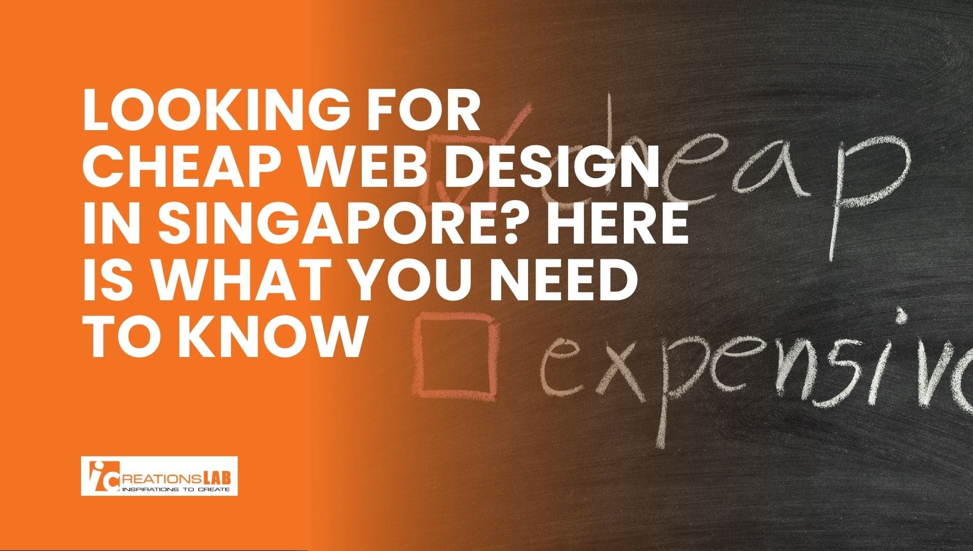 Looking for Cheap Web Design in Singapore? Here Is What You Need to Know