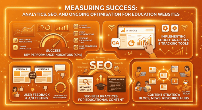Measuring Success: Analytics, SEO, and Ongoing Optimisation for Education Websites
