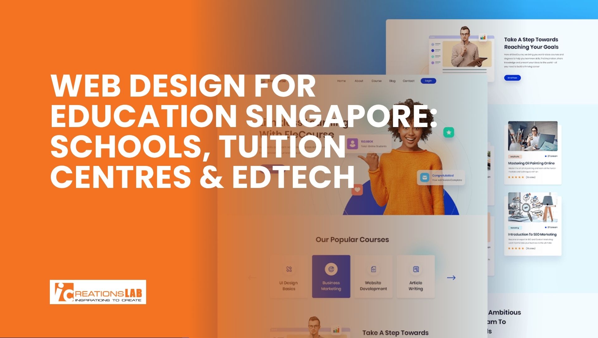 Web Design for Education Singapore: Schools, Tuition Centres & EdTech