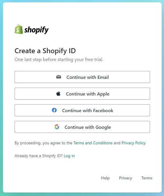 Account Creation & Store Basics