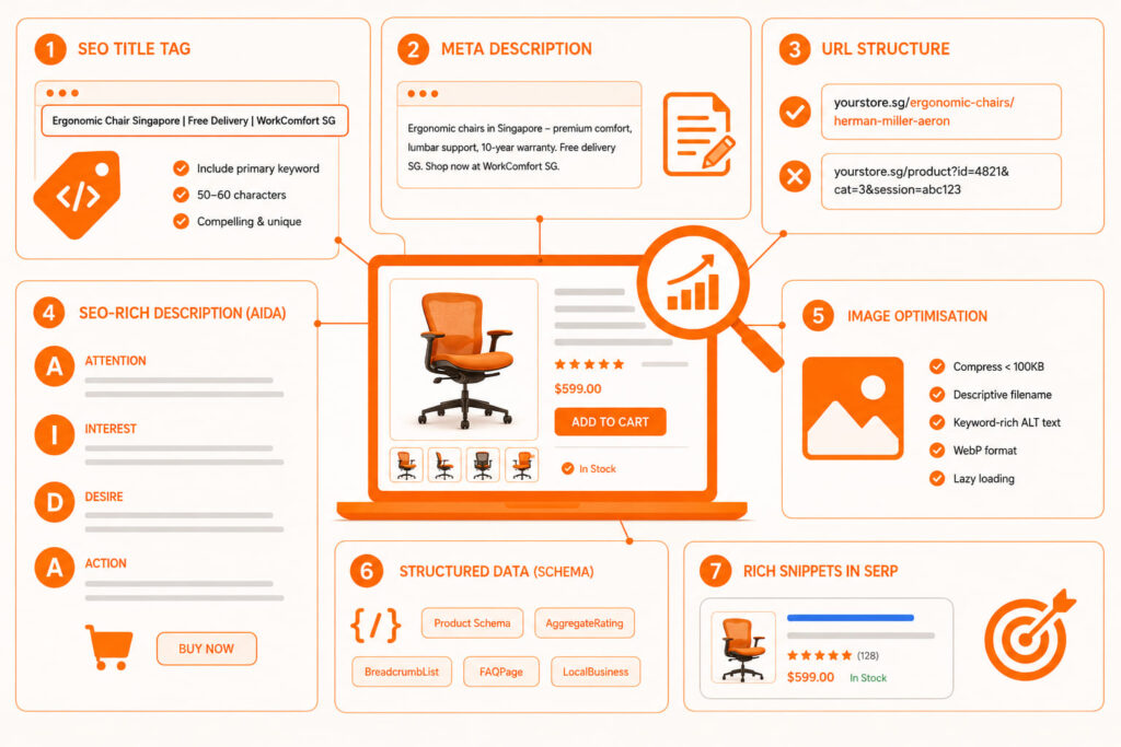 Section 3: On-Page SEO for Product Pages — The Complete Checklist 