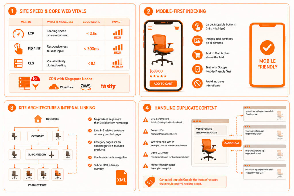 Section 4: Technical SEO for Singapore E-Commerce Stores 