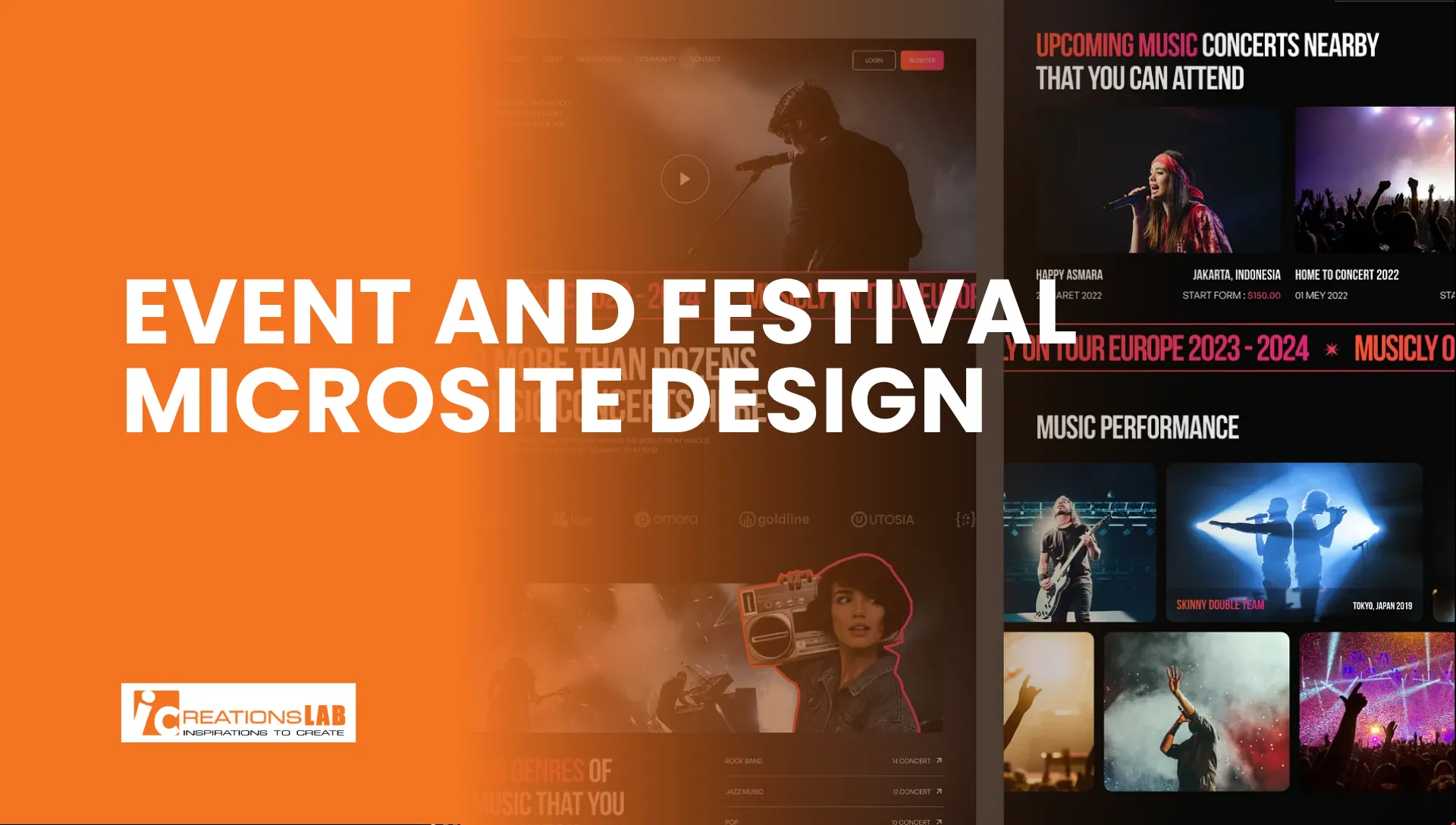 Event and Festival Microsite Design in Singapore